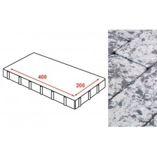 Плита тротуарная Готика Granite FINERRO, Диорит 400*200*80 мм