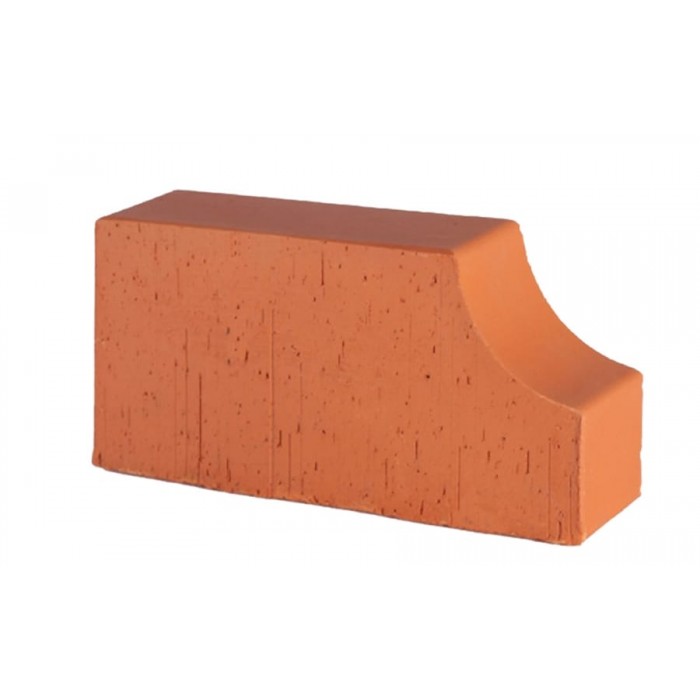 Печной кирпич радиусный полнотелый Lode Janka F13 гладкий, 250*120*65 мм