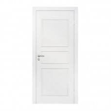 Полотно дверное Olovi Каспиан, глухое, белое, с/п, с/ф (М8 745х2050х40 мм)