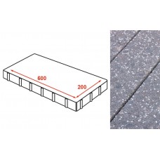 Плита тротуарная Готика Granite FINERRO, Ильменит 600*200*80 мм
