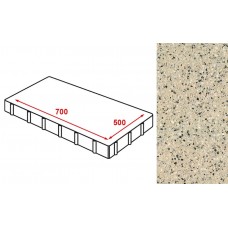 Плита тротуарная Готика Granite FERRO, Плита AI, Жельтау, 700*500*80 мм