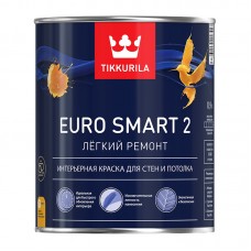 Краска интерьерная Tikkurila Euro Smart 2 база A (0,9 л)