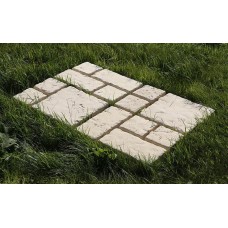 Тротуарная плитка-георешетка White Hills Тиволи, GC900-18, бетон-щебень, 580*380*80 мм