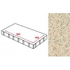 Плита тротуарная Готика Granite FERRO, Жельтау 600*400*60 мм