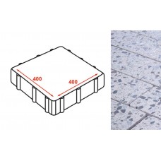 Плита тротуарная Готика Granite FINERRO, Грис Парга 400*400*80 мм