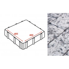 Плита тротуарная Готика Granite FINERRO, Диорит 400*400*80 мм