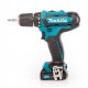 Дрель-шуруповерт Makita DF333DWYE Li-ion 10.8V (2 аккумулятора)