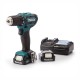 Дрель-шуруповерт Makita DF333DWYE Li-ion 10.8V (2 аккумулятора)