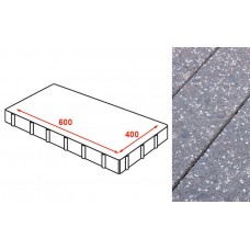 Плита тротуарная Готика Granite FINERRO, Ильменит 600*400*80 мм