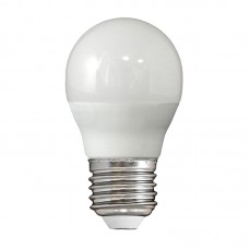 Лампа светодиодная LED E27, шар G45, 10Вт, 3000К, теплый белый свет