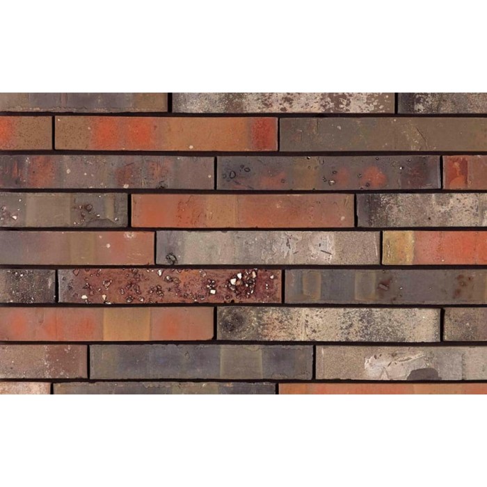 Кирпич облицовочный Terca Archipolis Cadet Zwart, 240*65*40 мм