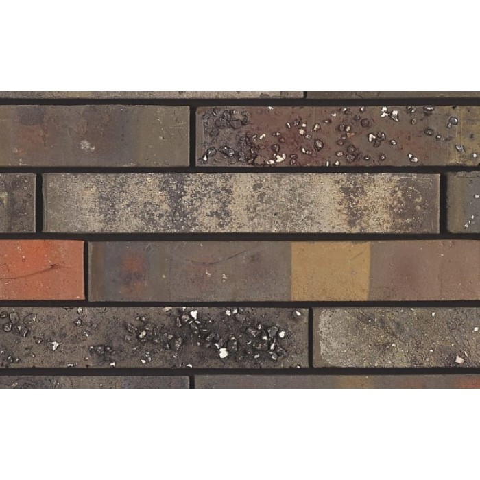 Кирпич облицовочный Terca Archipolis Cadet Zwart, 240*65*40 мм