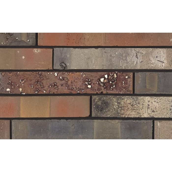 Кирпич облицовочный Terca Archipolis Cadet Zwart, 240*65*40 мм