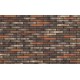 Кирпич облицовочный Terca Archipolis Cadet Zwart, 240*65*40 мм
