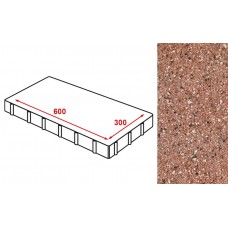 Плита тротуарная Готика Granite FERRO, Емельяновский 600*300*80 мм