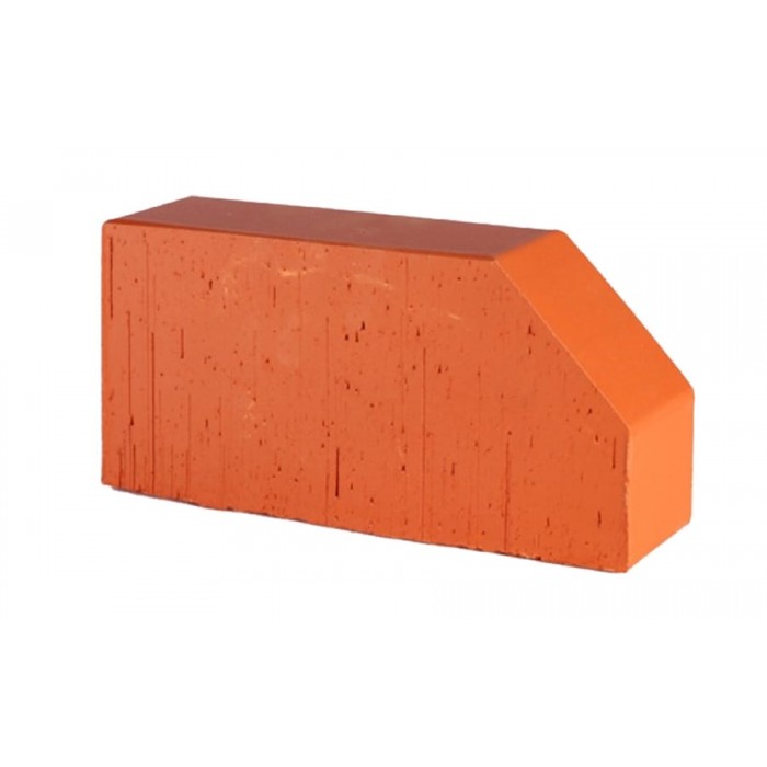 Печной кирпич фигурный полнотелый Lode Janka F6 гладкий, 250*120*65 мм