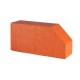 Печной кирпич фигурный полнотелый Lode Janka F6 гладкий, 250*120*65 мм