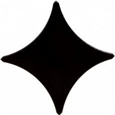 10203001129 Stella black border 02 глянцевый бордюр 11х11, Gracia Ceramica