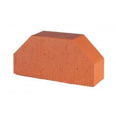 Печной кирпич фигурный полнотелый Lode Janka F7 гладкий, 250*120*65 мм