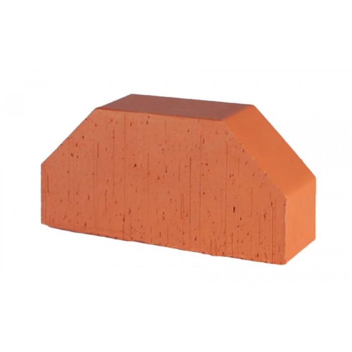Печной кирпич фигурный полнотелый Lode Janka F7 гладкий, 250*120*65 мм