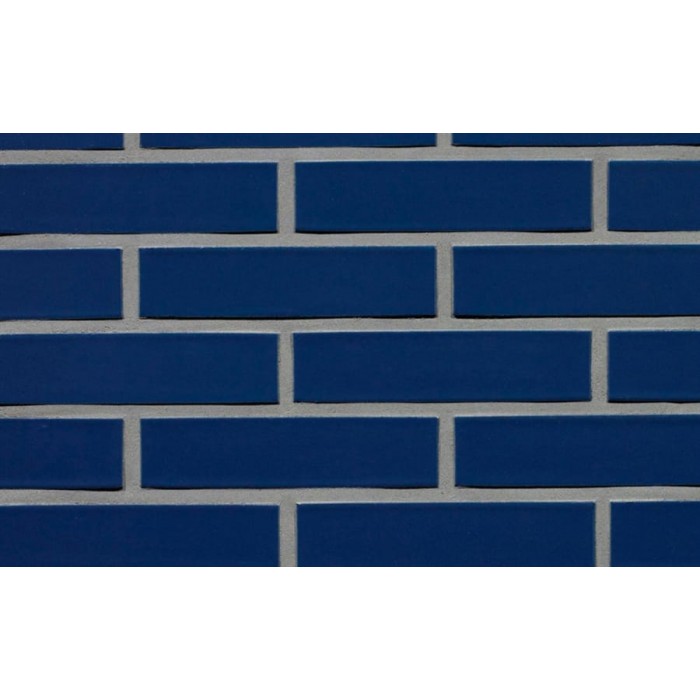Кирпич облицовочный Terca Crystal Blauw SP, 210*100*50 мм