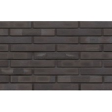 Кирпич клинкерный Muhr 05 KS Eisenschmelz Schwarzbraun Kohle Spezial гладкий, 290*90*40 мм