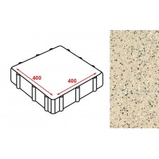 Плита тротуарная Готика Granite FERRO, Жельтау 400*400*80 мм