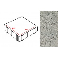 Плита тротуарная Готика Granite FERRO, Белла Уайт 400*400*80 мм