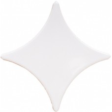 10203001130 Stella white border 02 глянцевый бордюр 11х11, Gracia Ceramica