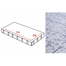 Плита AI тротуарная Готика Granite FINERRO, Грис Парга 700*500*80 мм