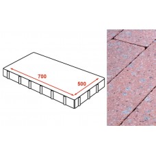 Плита AI тротуарная Готика Granite FINERRO, Травертин 700*500*80 мм