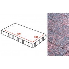 Плита AI тротуарная Готика Granite FINERRO, Дымовский 700*500*80 мм