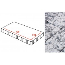 Плита AI тротуарная Готика Granite FINERRO, Диорит 700*500*80 мм