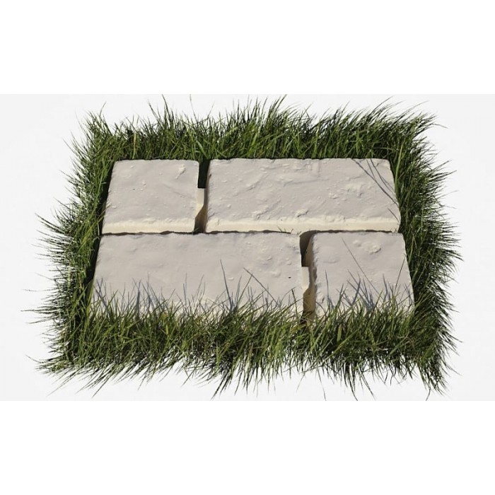 Тротуарная плитка-георешетка White Hills Тиволи, GS900-18, пескобетон, 580*380*80 мм