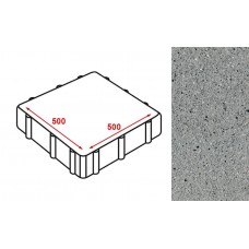 Плита тротуарная Готика Granite FERRO, Цветок Урала 500*500*80 мм