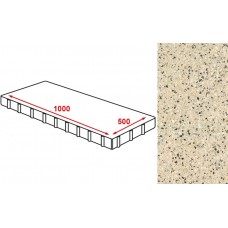 Плита тротуарная Готика Granite FERRO, Жельтау, 1000*500*80 мм