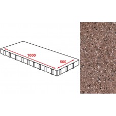 Плита тротуарная Готика Granite FERRO, Емельяновский, 1000*500*80 мм