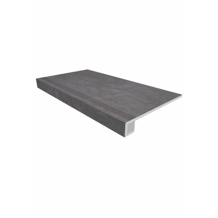 Купить в СПб Комплект (Ступень SR06 (33x120) непол. (прямоугол. бортик) + Подступенок (14,5x120))
