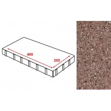 Плита тротуарная Готика Granite FERRO, Емельяновский, 400*200*80 мм
