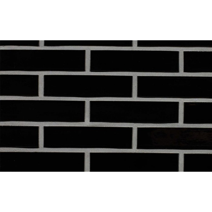 Кирпич облицовочный Terca Crystal Zwart SP, 210*100*50 мм