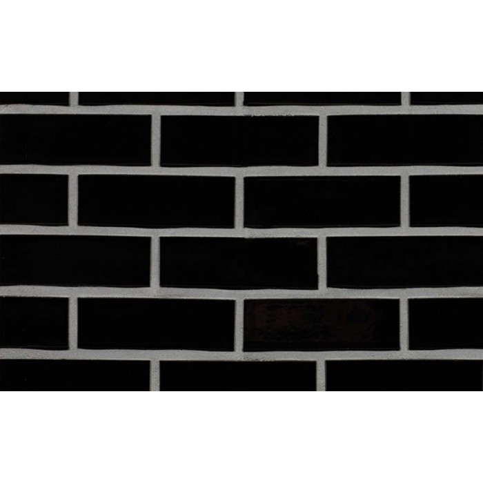 Кирпич облицовочный Terca Crystal Zwart SP, 215*102*65 мм