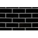 Кирпич облицовочный Terca Crystal Zwart SP, 215*102*65 мм