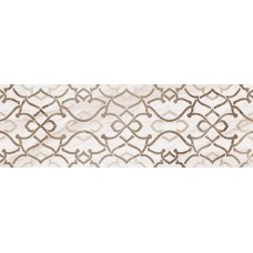 10301002119 Chateau beige decor 02 глянцевый декор 30х90, Gracia Ceramica