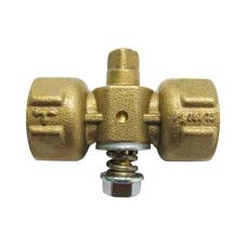 Кран латунный шаровой 11Б18бк(у)2 DN 15 PN 16 под манометр G1/2''хG1/2'' без контрольного фланца муфта-муфта без рычага Пензапромарматура