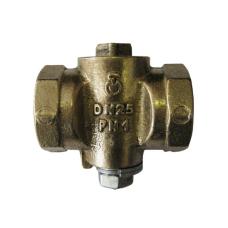 Кран латунный газовый 11Б39бк DN 25/25 PN 1 натяжной полный проход Беларусь