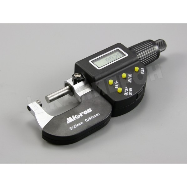 Микрометр МКЦ-  25 0,001 цифровой 4-кнопочный Micron