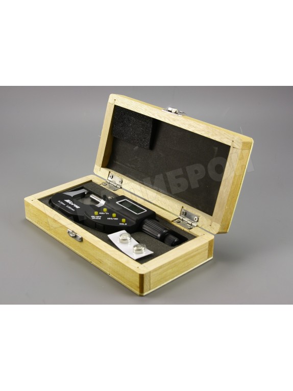 Микрометр МКЦ-  25 0,001 цифровой 4-кнопочный Micron