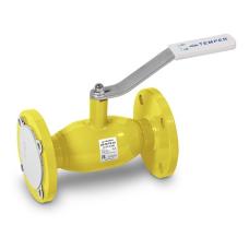 Кран стальной шаровый DN 150 PN 16 410мм газовый полнопроходной фланцевый+ISO Temper