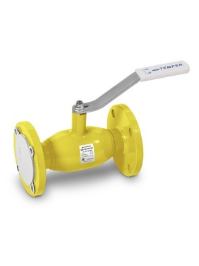 Кран стальной шаровый DN 150 PN 16 410мм газовый полнопроходной фланцевый+ISO Temper