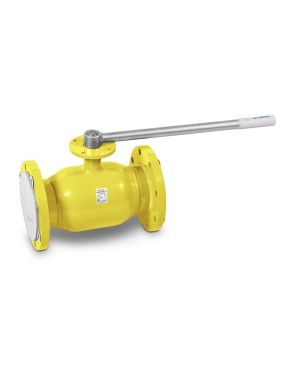 Кран стальной шаровый DN 250-200 PN 16 530мм газовый сандартнопроходной фланцевый+ISO Temper